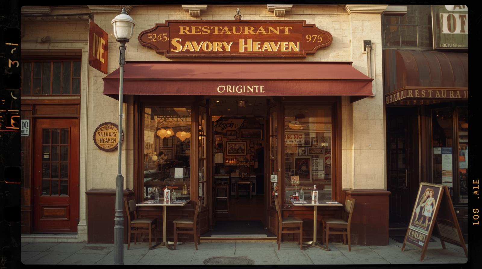 Savory Heaven in the early days